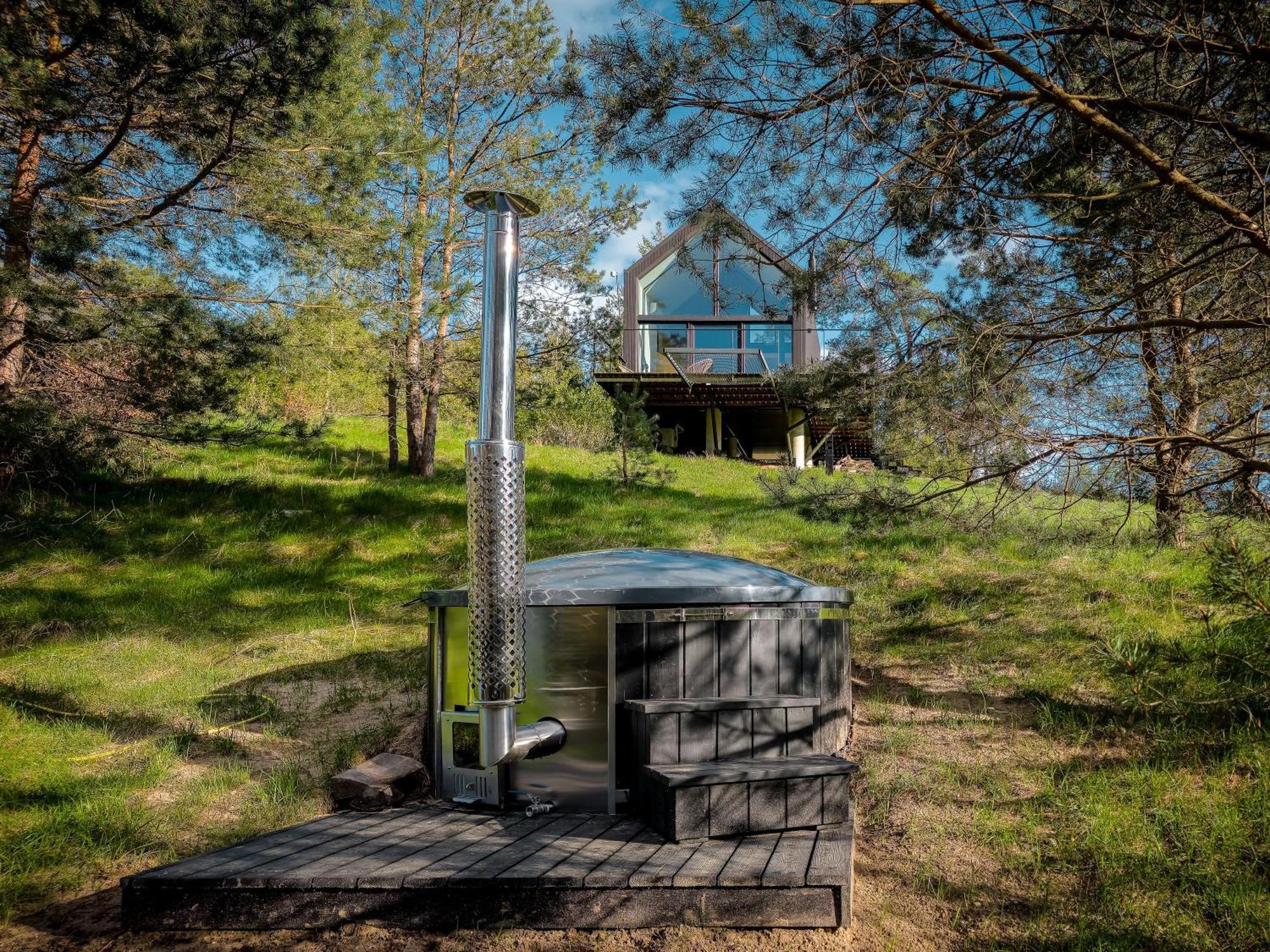 Villa Dom Pod Klonem Na Kaszubach Koscierzyna Esterno foto