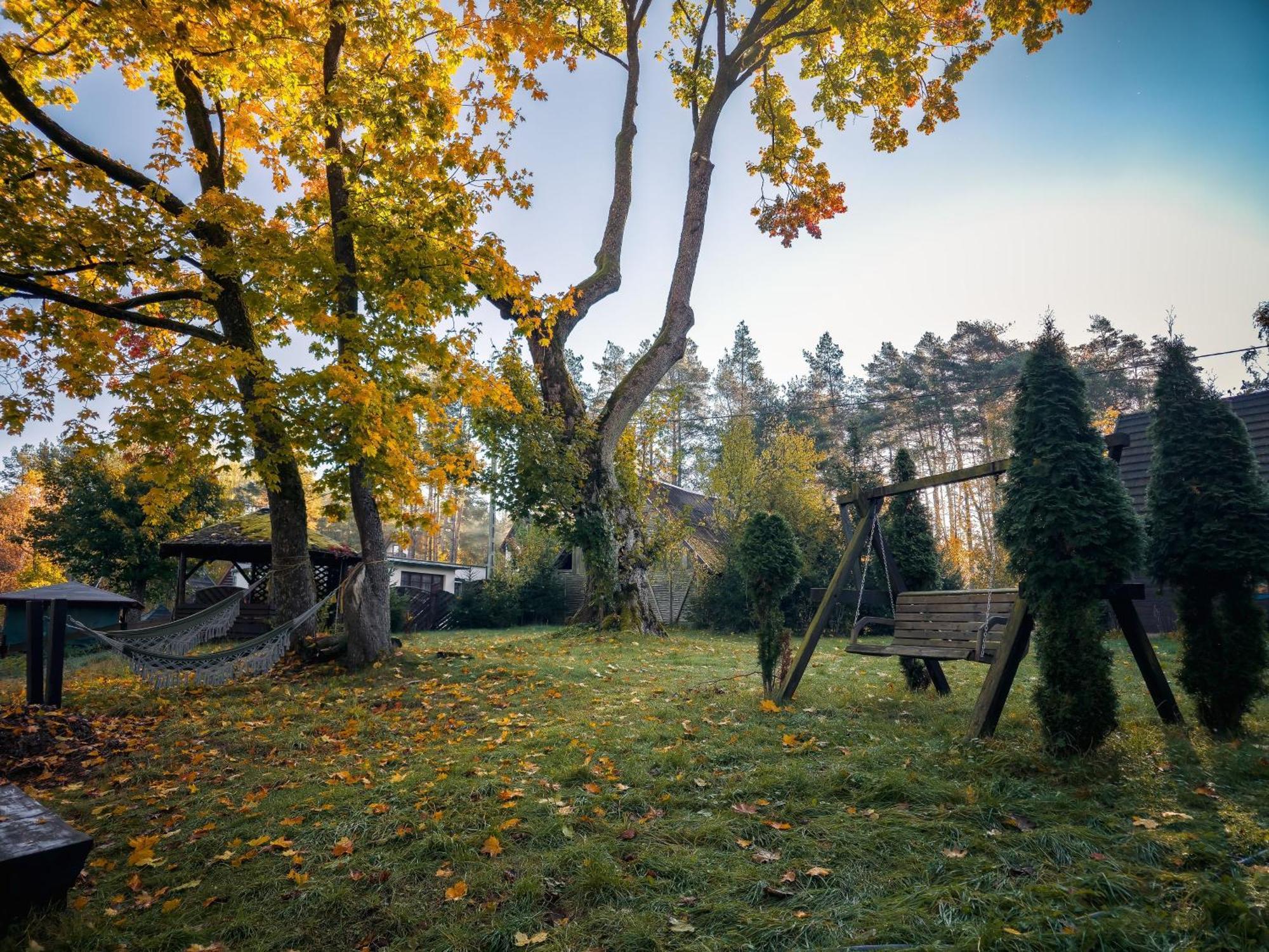 Villa Dom Pod Klonem Na Kaszubach Koscierzyna Esterno foto