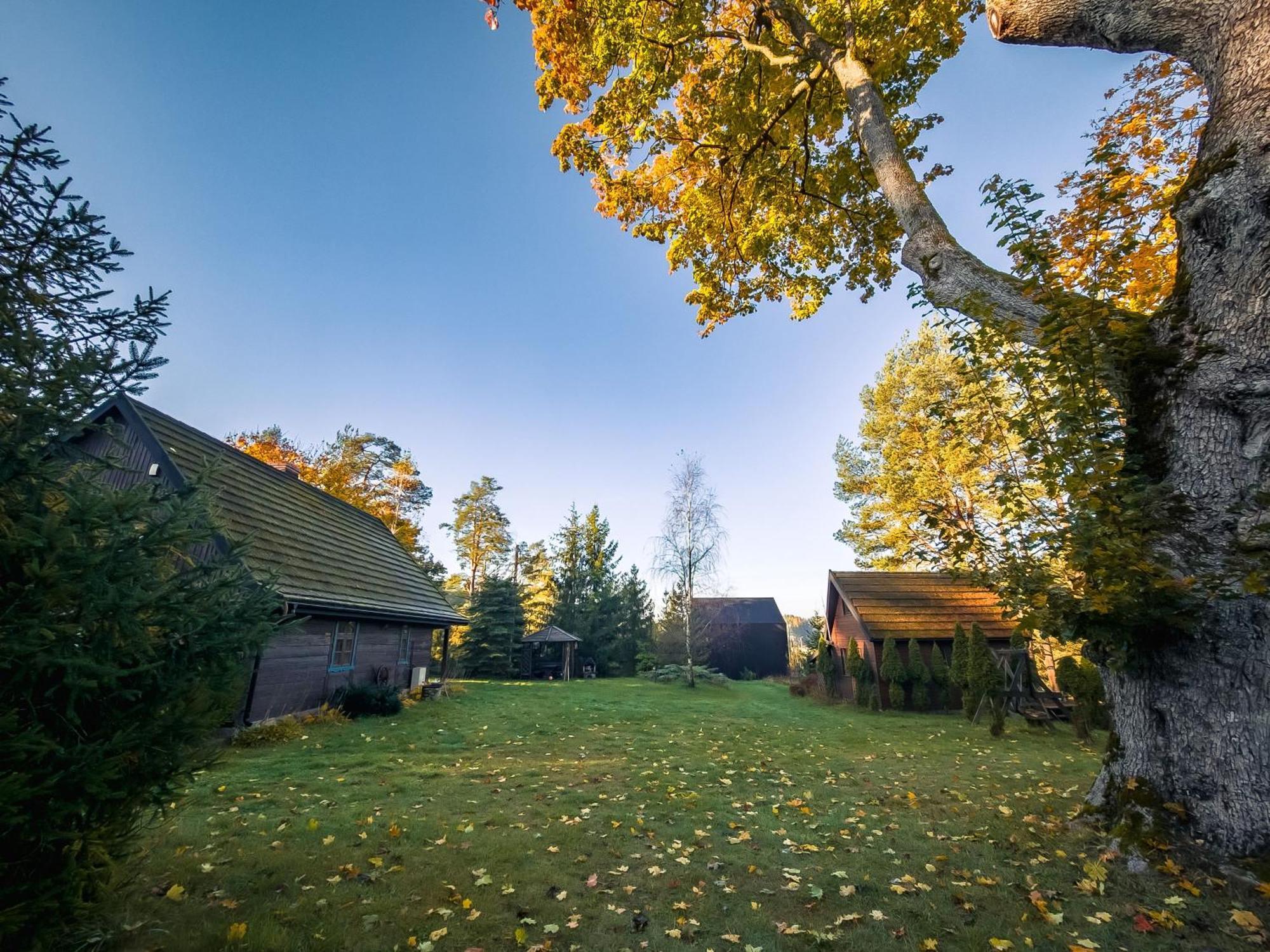 Villa Dom Pod Klonem Na Kaszubach Koscierzyna Esterno foto