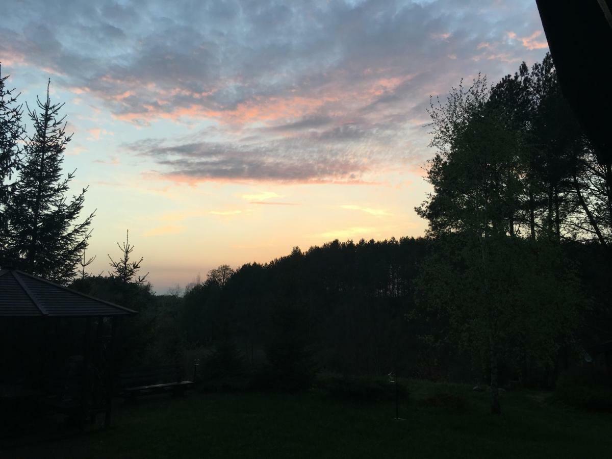 Villa Dom Pod Klonem Na Kaszubach Koscierzyna Esterno foto